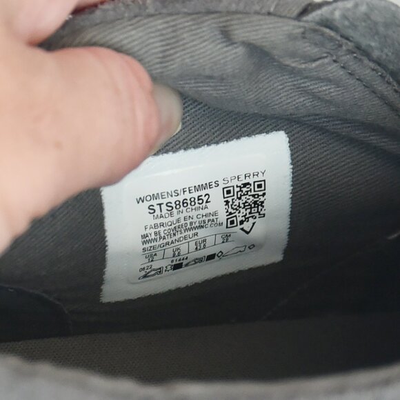 Sperry Top Sider Crest Lug Suede Chukka Sneaker Gray Size 12 - Picture 6 of 7